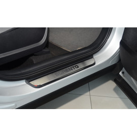 Накладки на пороги Kia Sorento 2017